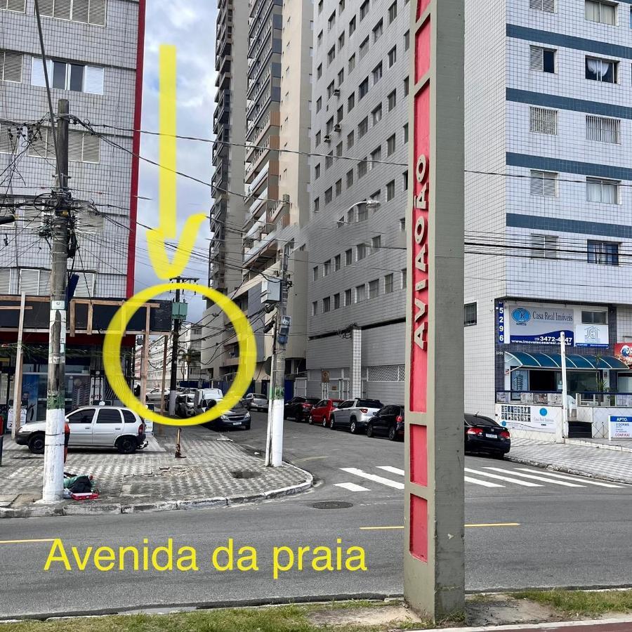 Kit Do Alex - Aviacao - A Uma Esquina Da Praia - Ar Condicionado Praia Grande  Eksteriør bilde